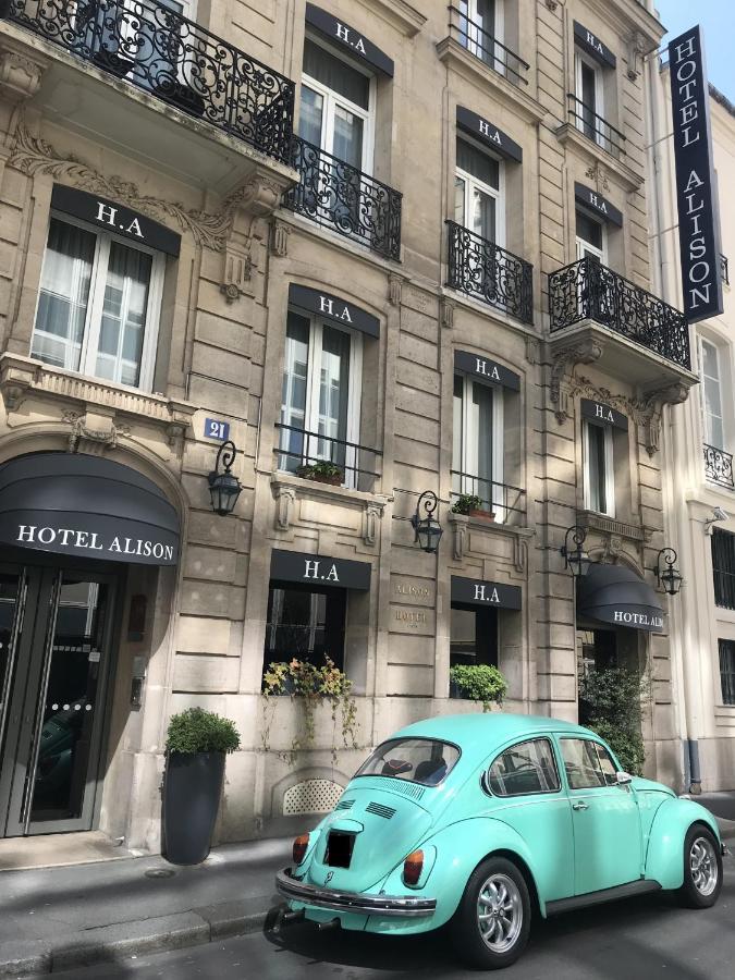 Hotel Alison Paris Exterior foto