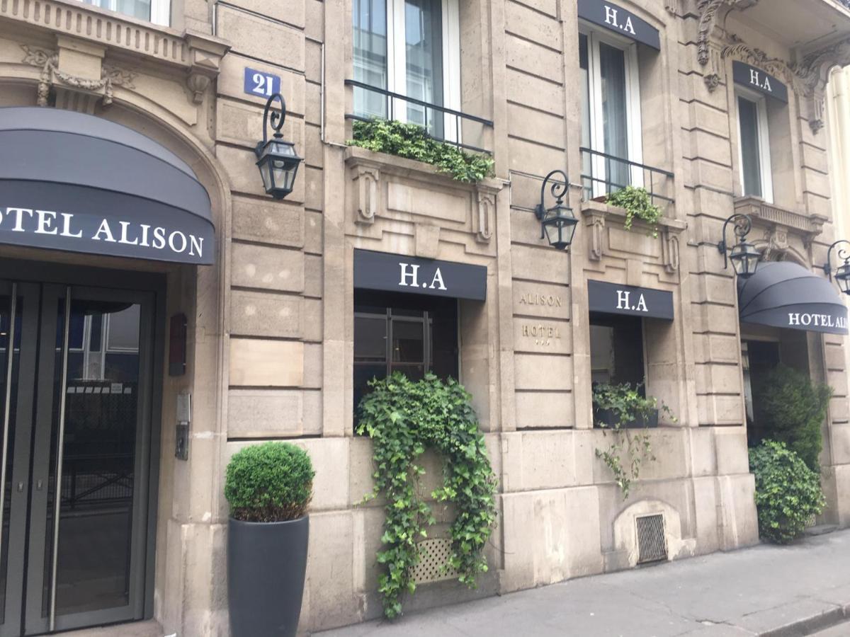 Hotel Alison Paris Exterior foto