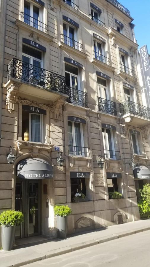 Hotel Alison Paris Exterior foto